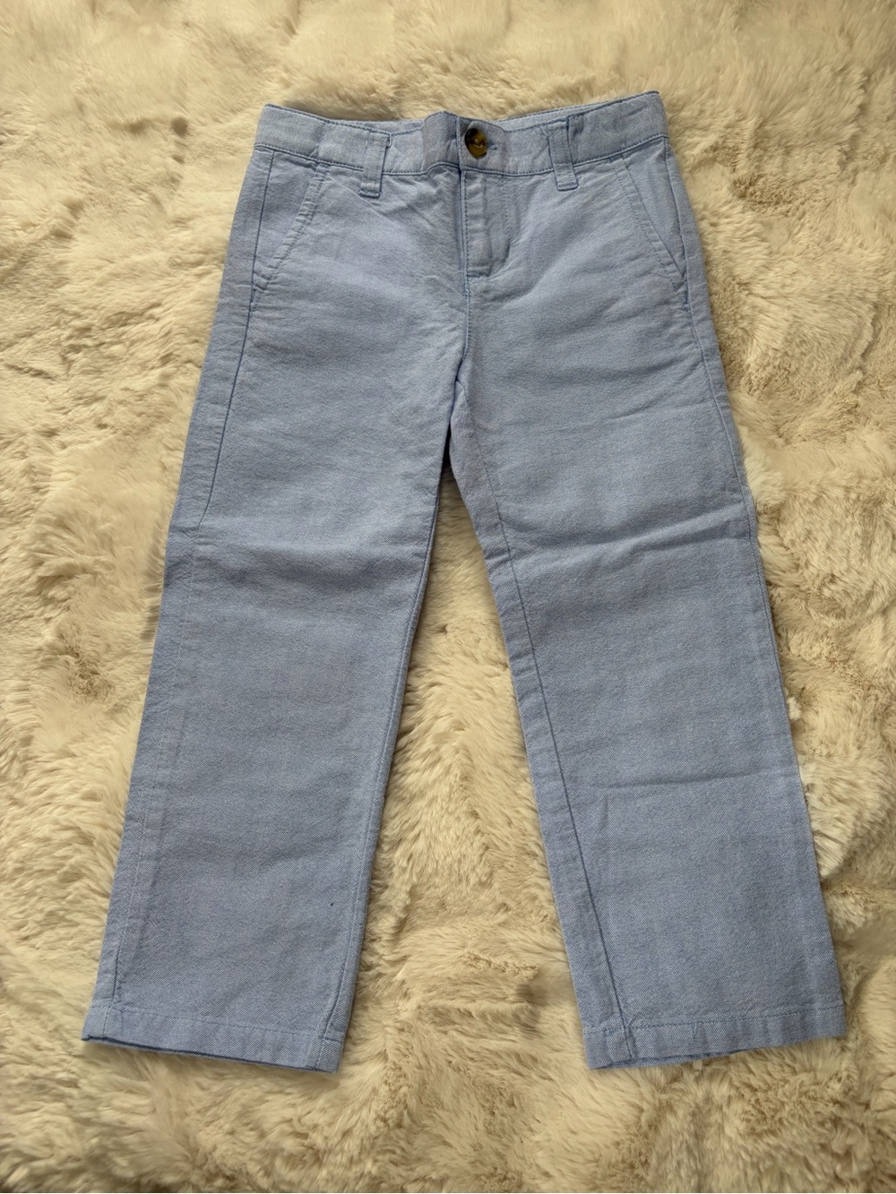 Janie and Jack Light Blue Kids Pants